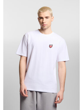 PROSTO. PROSTO. T-Shirt Shield Small KL261MTEE1072 Biały Regular Fit