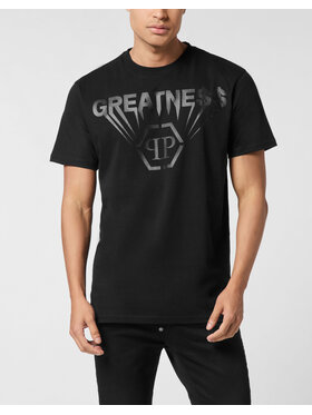 PHILIPP PLEIN PHILIPP PLEIN T-Shirt 26265 Czarny Regular Fit