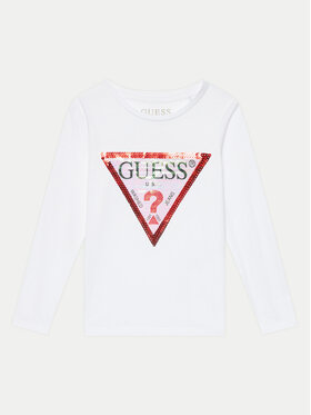 Guess Guess Blusa K4RI30 K6YW1 Bianco Regular Fit