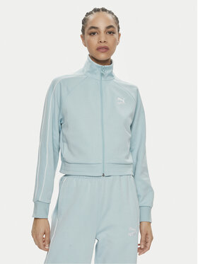 Puma Puma Majica dugih rukava T7 624211 Plava Relaxed Fit