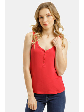 Cross Jeans Cross Jeans Top 56265-007 Czerwony