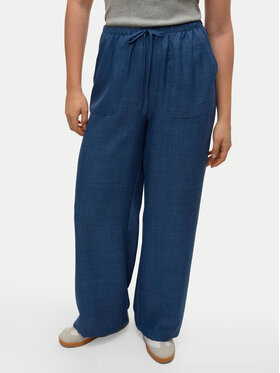 Vero Moda Vero Moda Szövet nadrág Melaney 10316385 Sötétkék Loose Fit