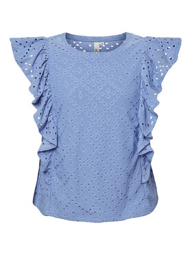 Pieces KIDS Pieces KIDS Top 17140415 Modrá Slim Fit