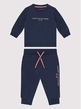 Tommy Hilfiger Tommy Hilfiger Анцуг Baby Essential KN0KN01485 Тъмносин Regular Fit