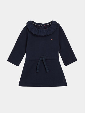 Tommy Hilfiger Tommy Hilfiger Rochie de zi KN0KN01718 Bleumarin Regular Fit