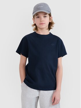 4F 4F T-Shirt 4FJWMM00TTSHM2330-31S Niebieski Regular Fit