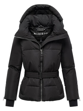 Marikoo Marikoo Kurtka zimowa Aleyna Czarny Regular Fit