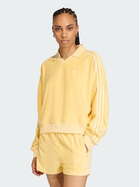 adidas adidas Polo 159072 Pomarańczowy Oversize