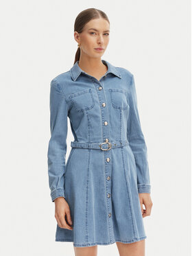 Morgan Morgan Jeanskleid 261-RODEX Blau Slim Fit