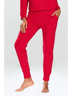 DKaren Sport DKaren Sport Spodnie dresowe Seattle Czerwony Classic Fit