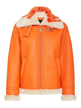 PHILIPP PLEIN PHILIPP PLEIN Kurtka puchowa 8279 Pomarańczowy Regular Fit