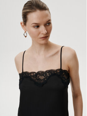 MARI PRETI MARI PRETI Top Elise Nero Regular Fit