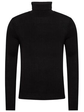 Jack & Jones Jack & Jones Ζιβάγκο Emil Knit Roll Neck 12157417 Μαύρο Regular Fit