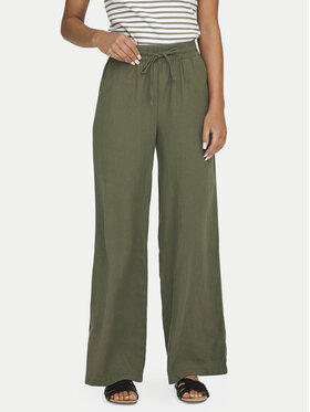 JDY JDY Kalhoty z materiálu Say 15318361 Zelená Loose Fit