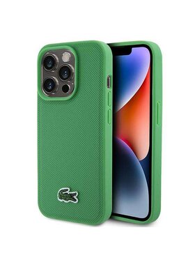 Lacoste Lacoste Etui na telefon Apple iPhone 15 Pro Zielony