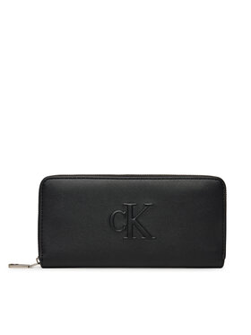 Calvin Klein Jeans Calvin Klein Jeans Velká dámská peněženka Sculpted Zip Around LV04K1005G Černá