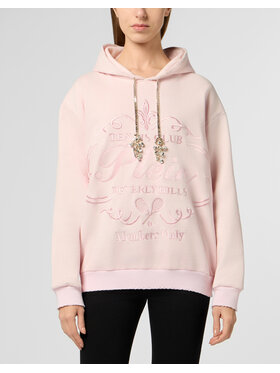 PHILIPP PLEIN PHILIPP PLEIN Bluza 30518 Różowy Regular Fit