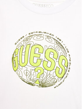 Guess Bluza L3BI28 I3Z13 Bela Regular Fit