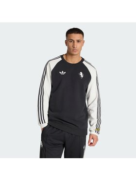adidas adidas Bluza Juventus FC Originals Crew Czarny Regular Fit