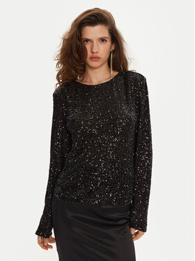 Bruuns Bazaar Bruuns Bazaar Bluse Casi BBW4193 Schwarz Regular Fit