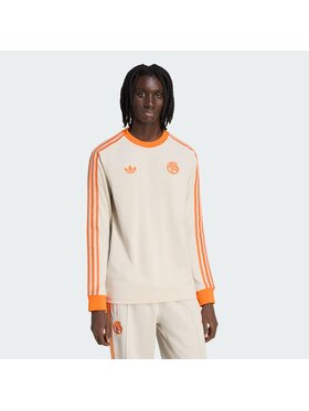adidas adidas Koszulka techniczna FC Bayern Originals Beżowy Slim Fit