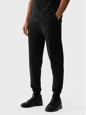 4F 4F Pantaloni da tuta 4FWSS24TTROM603 Nero Regular Fit