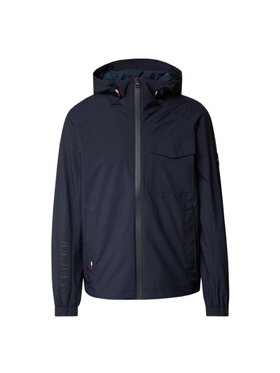 Tommy Hilfiger Tommy Hilfiger Kurtka przejściowa Tech Hooded Jacket MW0MW22611 Granatowy Regular Fit