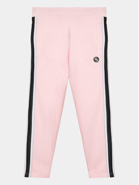 Guess Guess Долнище анцуг J3YQ13 KA6R3 Розов Relaxed Fit
