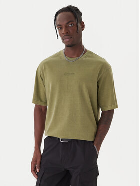 G-Star Raw G-Star Raw Marškinėliai Overdyed D24780-C756 Žalia Boxy Fit
