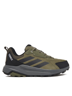 adidas adidas Trekingová obuv Terrex Anylander Leather Hiking KJ5211 Zelená