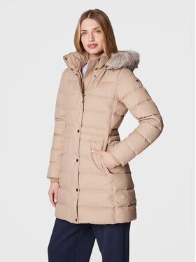 Tommy Hilfiger Tommy Hilfiger Пуховик Tyra WW0WW37487 Бежевий Regular Fit