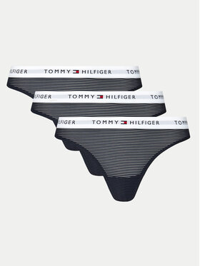 Tommy Hilfiger Tommy Hilfiger Komplet 3 par stringów UW0UW05532 Kolorowy