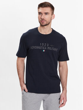 Aeronautica Militare Aeronautica Militare T-shirt 231TS2099J584 Bleu marine Regular Fit