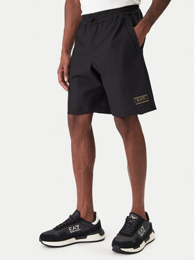 EA7 Emporio Armani EA7 Emporio Armani Sportske kratke hlače 7M001340 AF21099 UC001 Crna Regular Fit