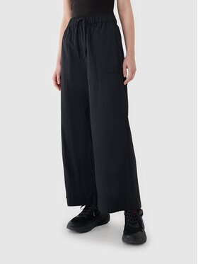 4F 4F Pantaloni di tessuto 4FWSS25TTROF1012-20S Nero Oversize