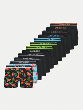 Jack&Jones Jack&Jones Set 12 perechi de boxeri Watermelon 12274718 Colorat