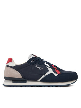 Pepe Jeans Pepe Jeans Снікерcи Brit Road M PMS40007 Cиній