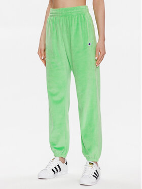 Champion Champion Spodnie dresowe 116257 Zielony Regular Fit