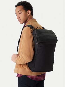 Tommy Hilfiger Tommy Hilfiger Hátizsák Th Travel Packable Backpack AM0AM14037 Fekete