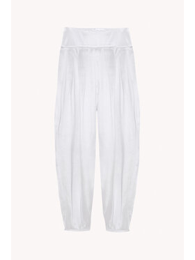 Epuzer Epuzer Pantaloni di tessuto organza harem Grigio chiaro Loose Fit