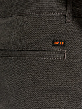 Boss Chino Hlače 50523127 Črna Slim Fit