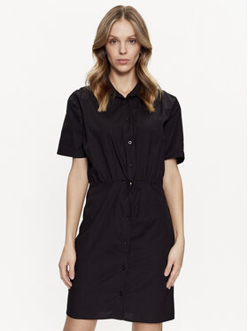 LTB LTB Rochie tip cămașă Coyobo 40017 25008 Negru Regular Fit