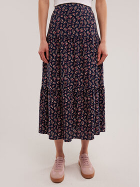 BIG STAR BIG STAR Spódnica midi VENDI Kolorowy Comfort Fit