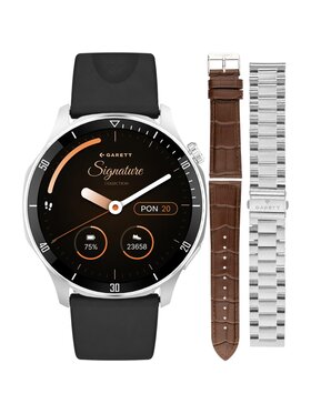 Garett Garett Zegarek 5904238485132-PAY-BLACK Czarny