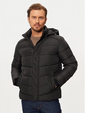 Geox Geox Geacă de iarnă Leitan M4628C T3144 F9000 Negru Regular Fit