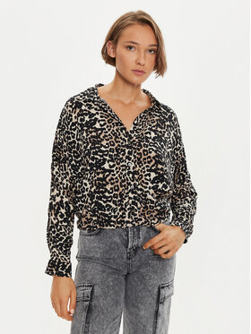 ONLY ONLY Πουκάμισο Mezzy 15345191 Μαύρο Regular Fit