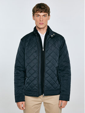 BIG STAR BIG STAR Kurtka zimowa EDMONT Czarny Basic Fit