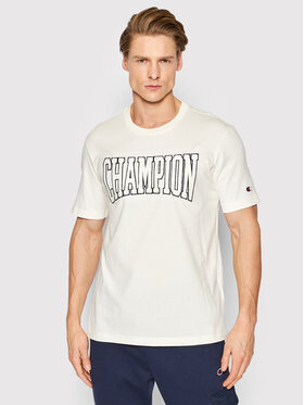 Champion Champion T-shirt Athletic 217172 Beige Comfort Fit