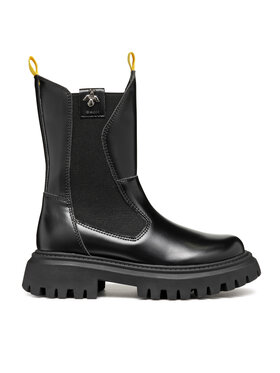 Geox Geox Stiefel J Maquinnens Girl J46M6A 0CNNH C9999 M Schwarz