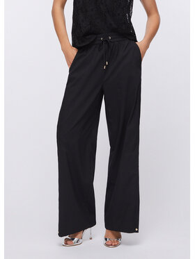 Liu Jo Liu Jo Spodnie materiałowe TA6181TS92222222 Fioletowy Regular Fit